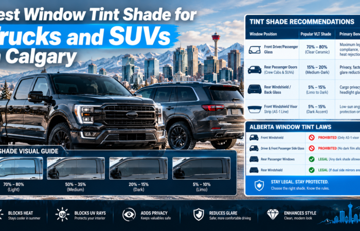 Calgary Truck and SUV Tint Guide