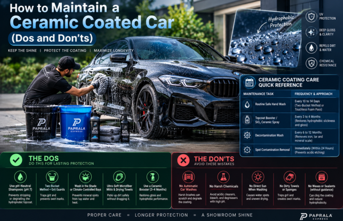 Ceramic Coating Car Care Guide