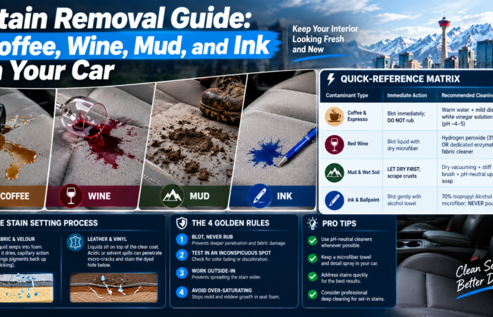 Complete Car Stain Removal Guide