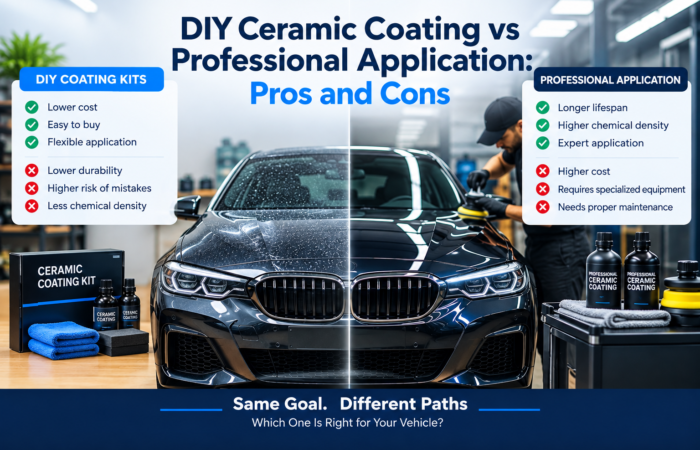 DIY vs Professional Ceramic Coating