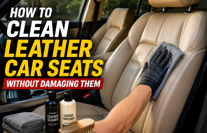 Leather Car Seat Cleaning Guide