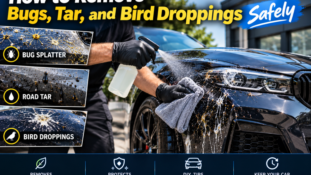 Safely Remove Car Contaminants