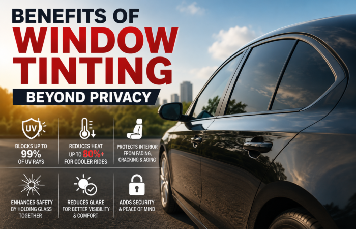 Window Tinting Benefits Banner